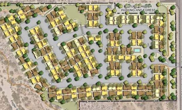 Residential & Commercial Architecture mixed into one Architects sample of Attach Housing Architecture